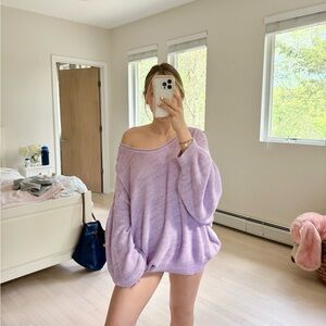 Terra & Sky Purple  Sweater